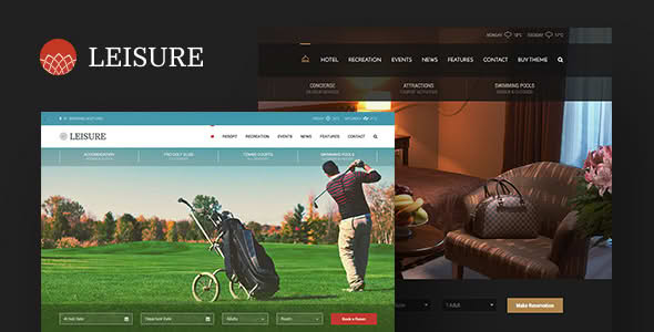 Download Hotel WordPress Theme | Hotel Leisure GPL WordPress Plugin
