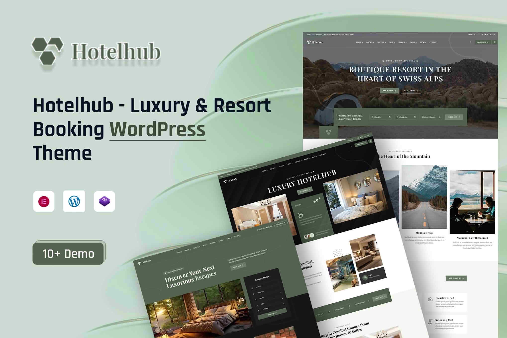Download Hotelhub - Luxury & Resort Booking WordPress Theme GPL WordPress Plugin