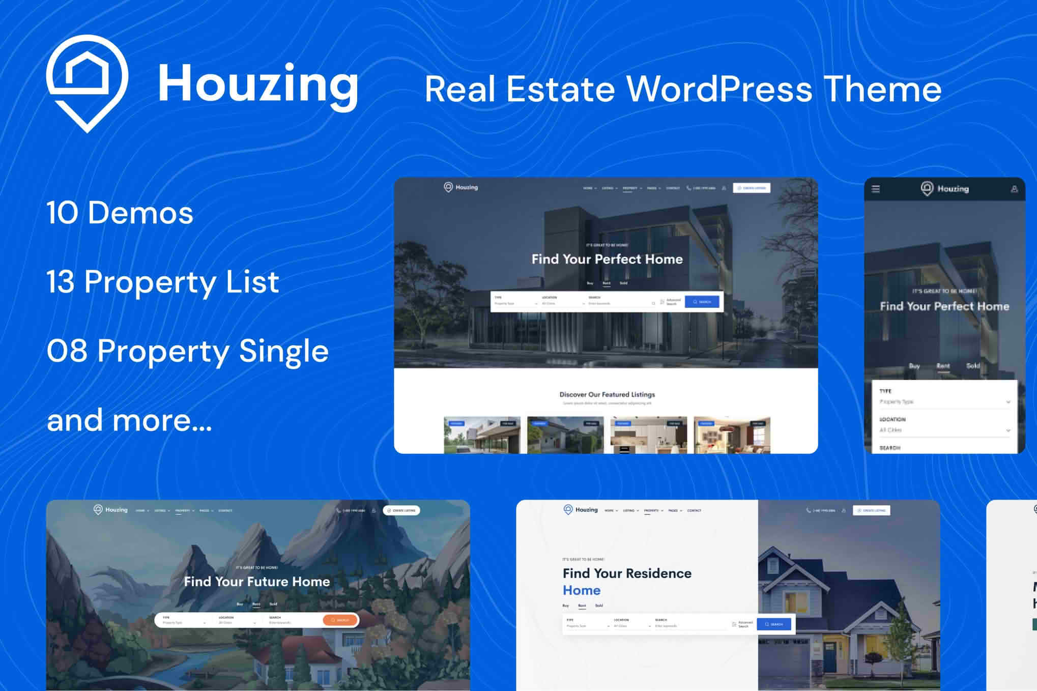 Houzing – Real Estate WordPress Theme