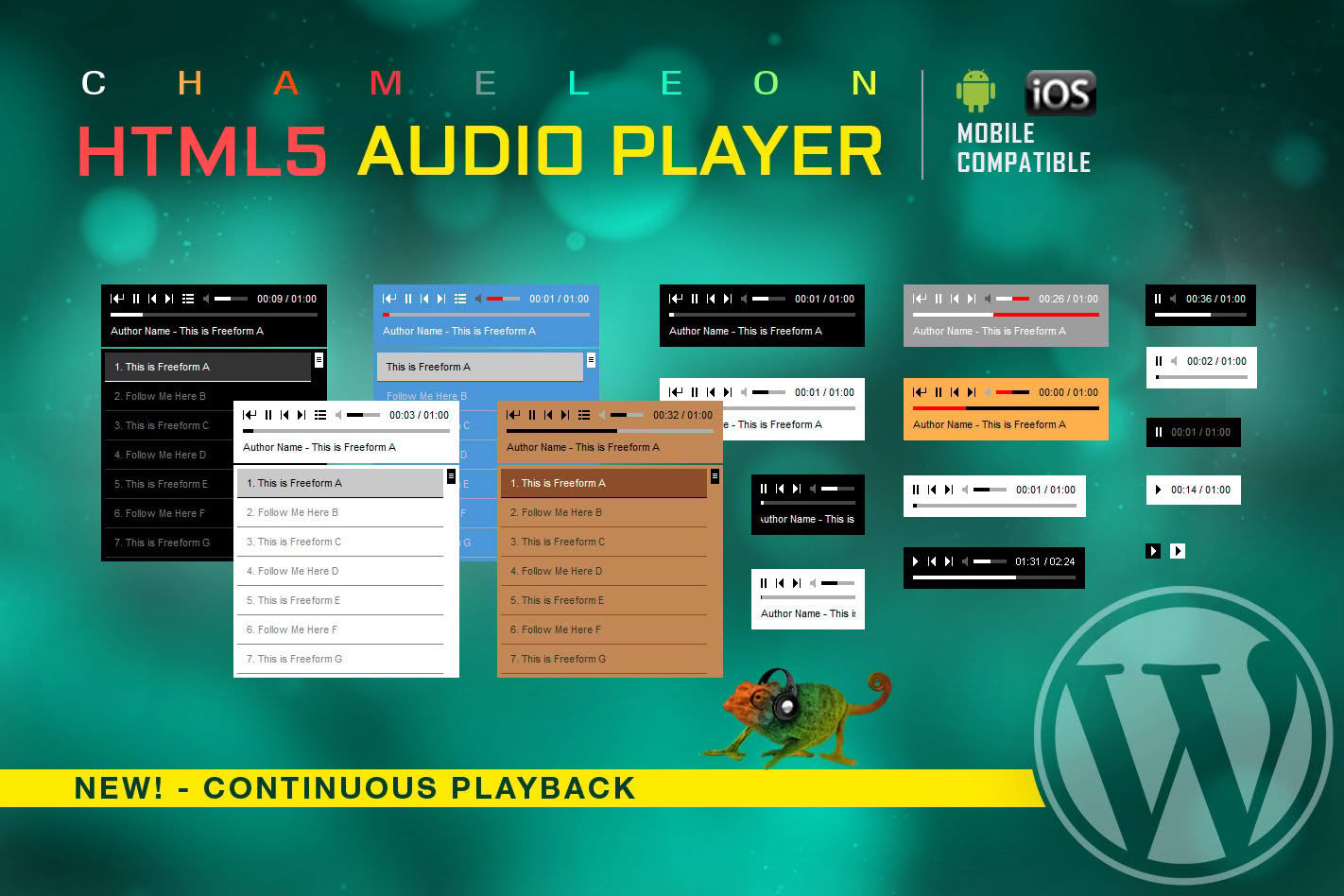 Download HTML Audio Player WordPress Plugin