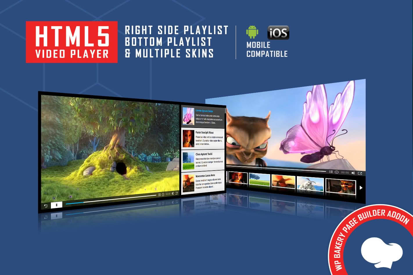 Download WPBakery Addon - HTML Video Player