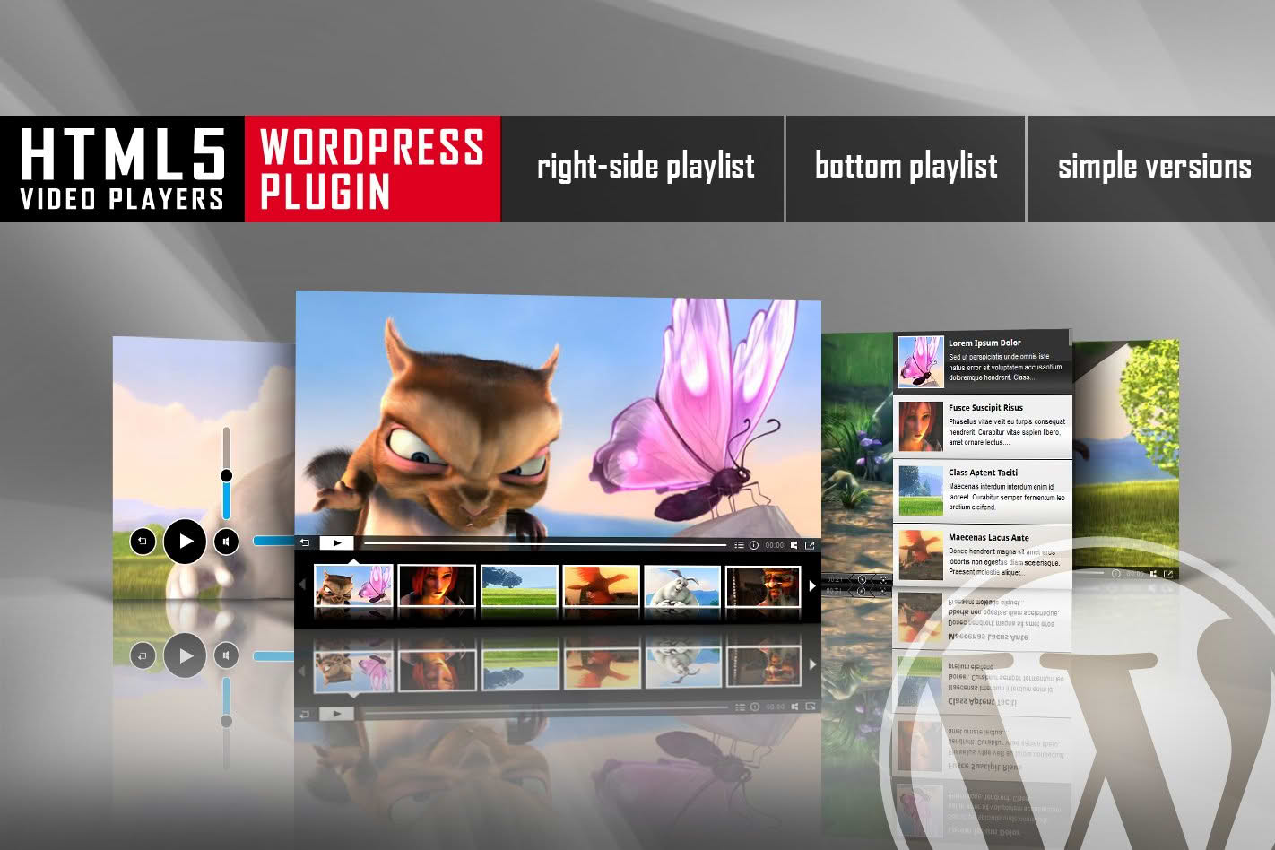 Download HTML5 Video Player With Playlist WordPress Plugin