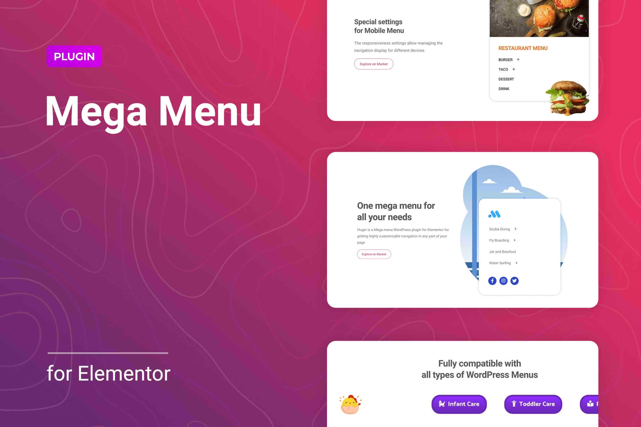 Download Huger | Mega Menu for Elementor