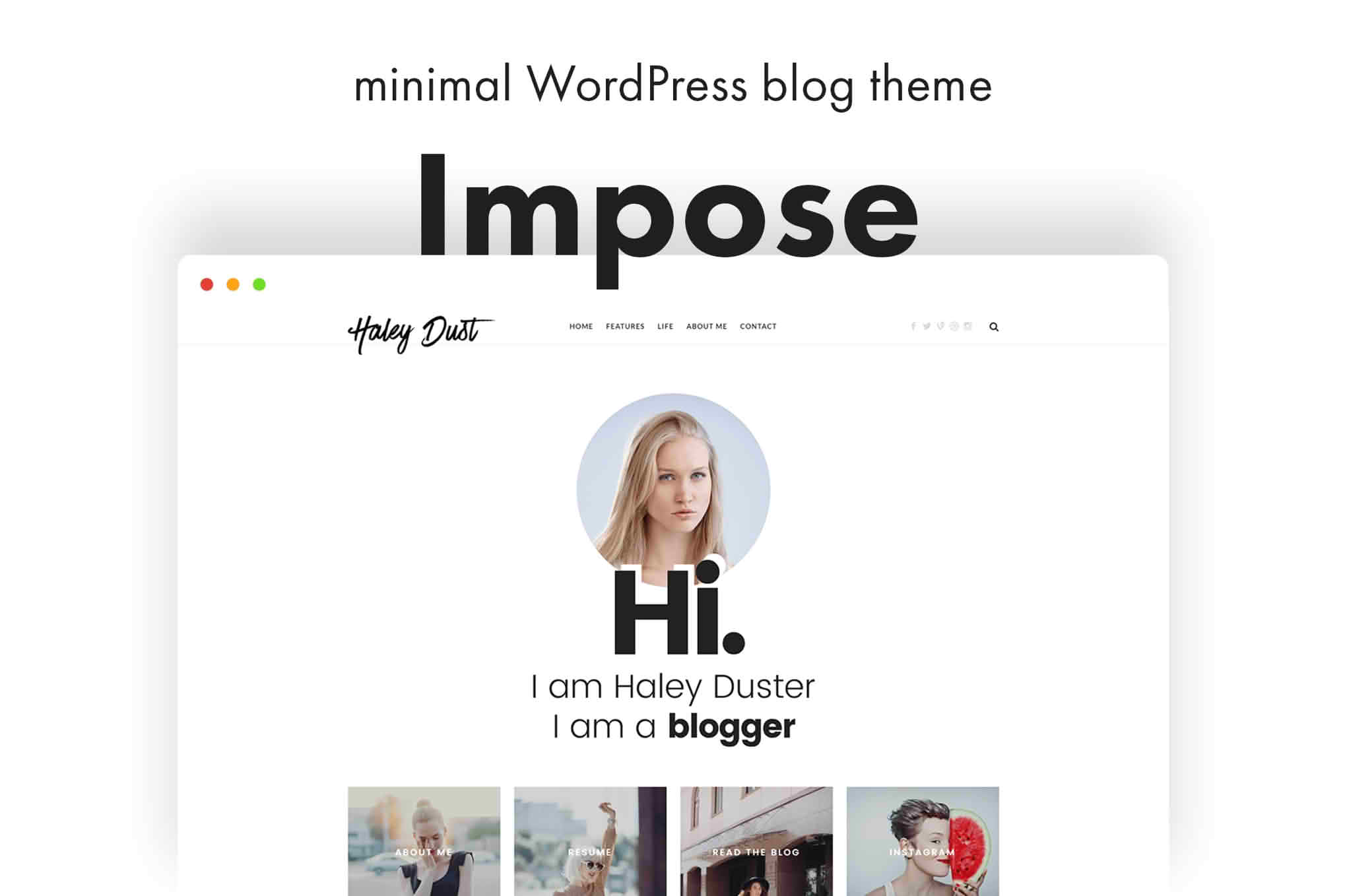 Download Impose Blog  A WordPress Blog Theme GPL WordPress Plugin