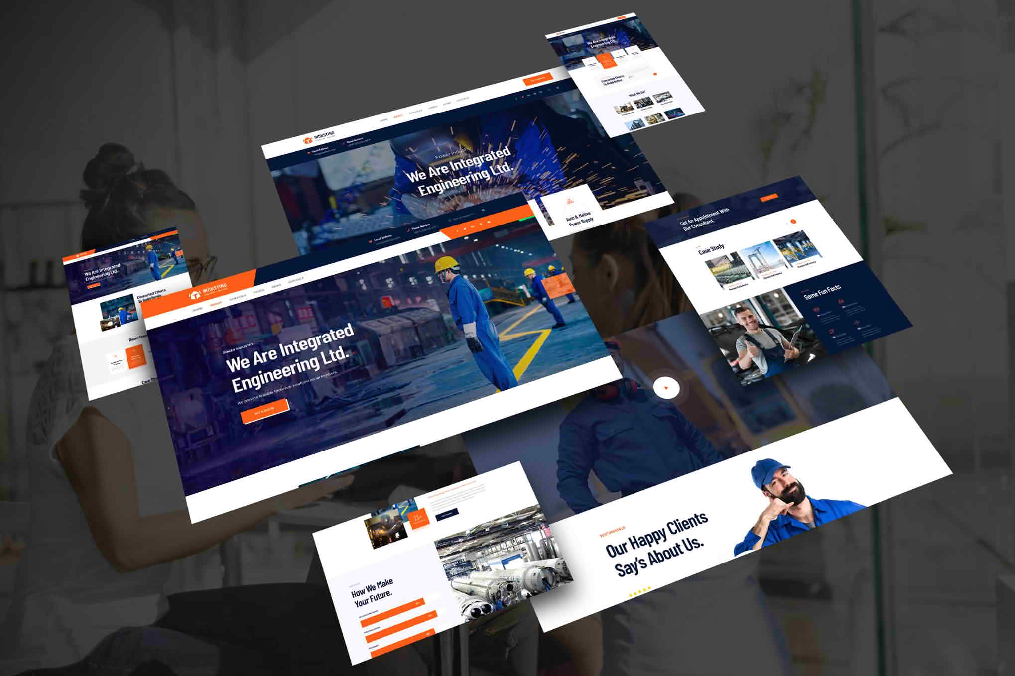 Download Industing - Factory & Business WordPress Theme GPL WordPress Plugin