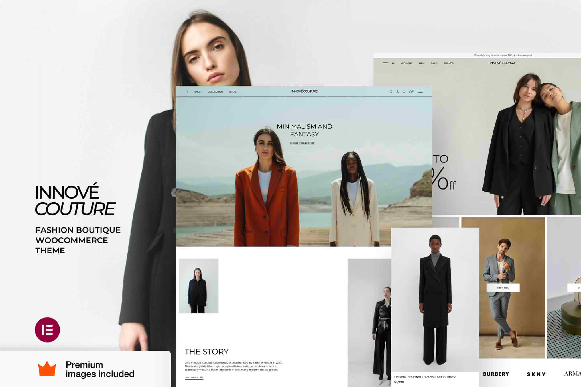 Download Innové Couture - Clothing Ecommerce WordPress Theme GPL WordPress Plugin