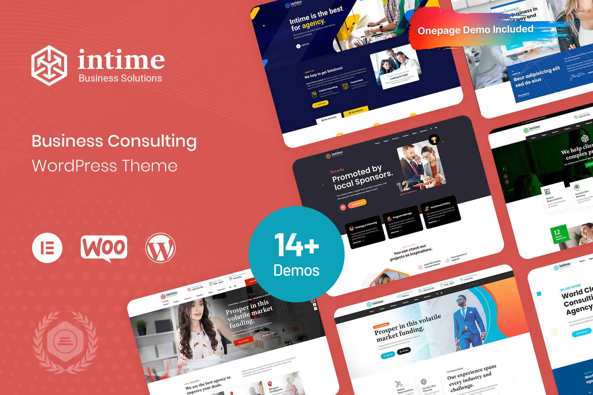 Download Intime - Business Consulting WordPress Theme GPL WordPress Plugin