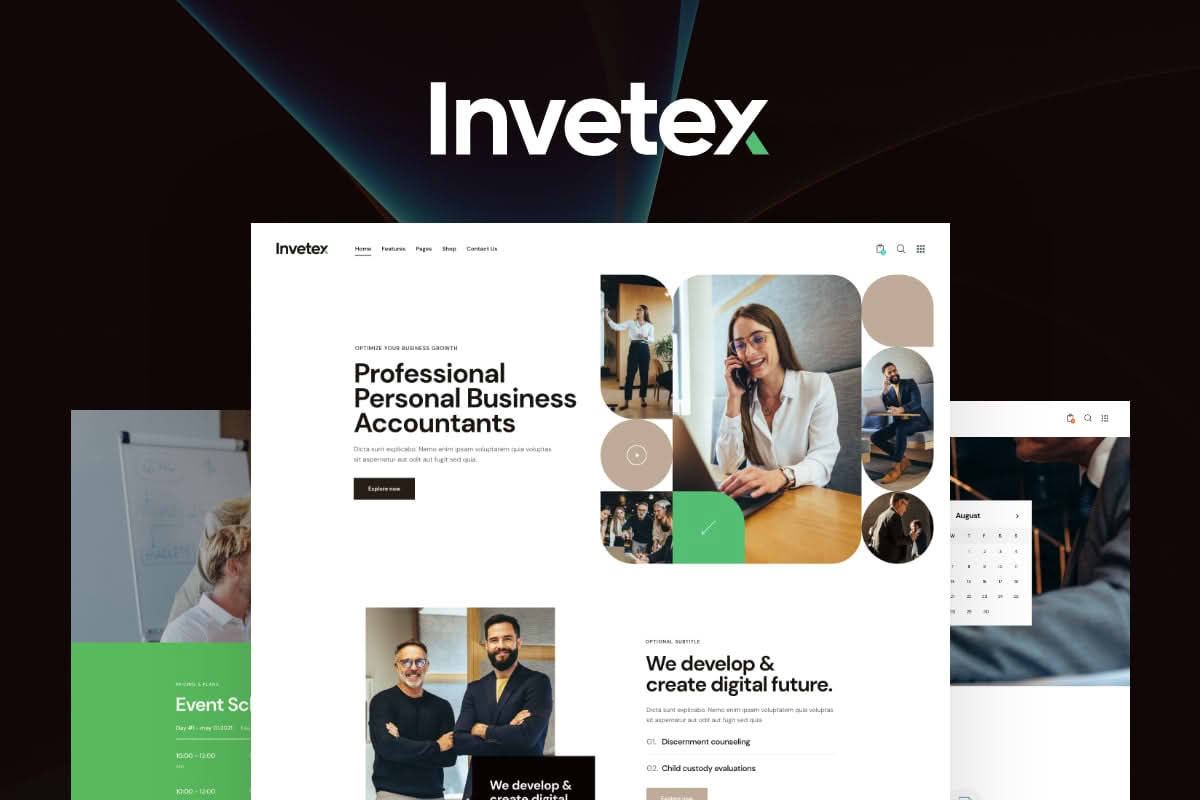 Download Invetex | Consulting & Investment Theme GPL WordPress Plugin
