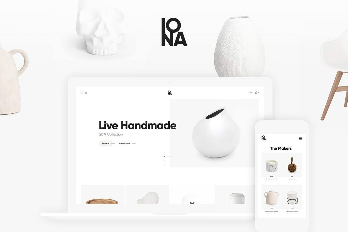 Download Iona - Handmade & Crafts Shop WordPress Theme GPL WordPress Plugin