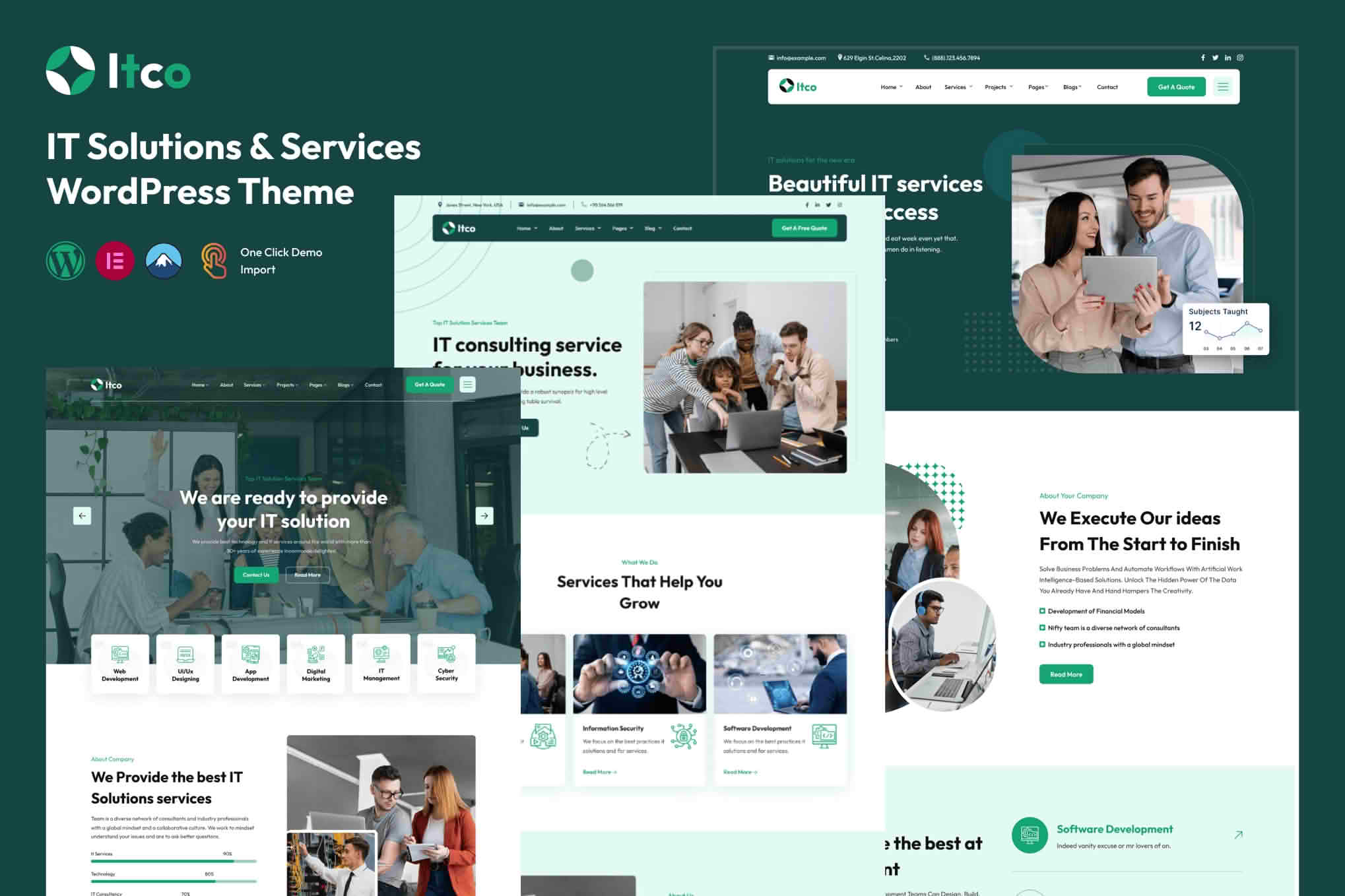 Itco - IT Solutions & Services WordPress Theme