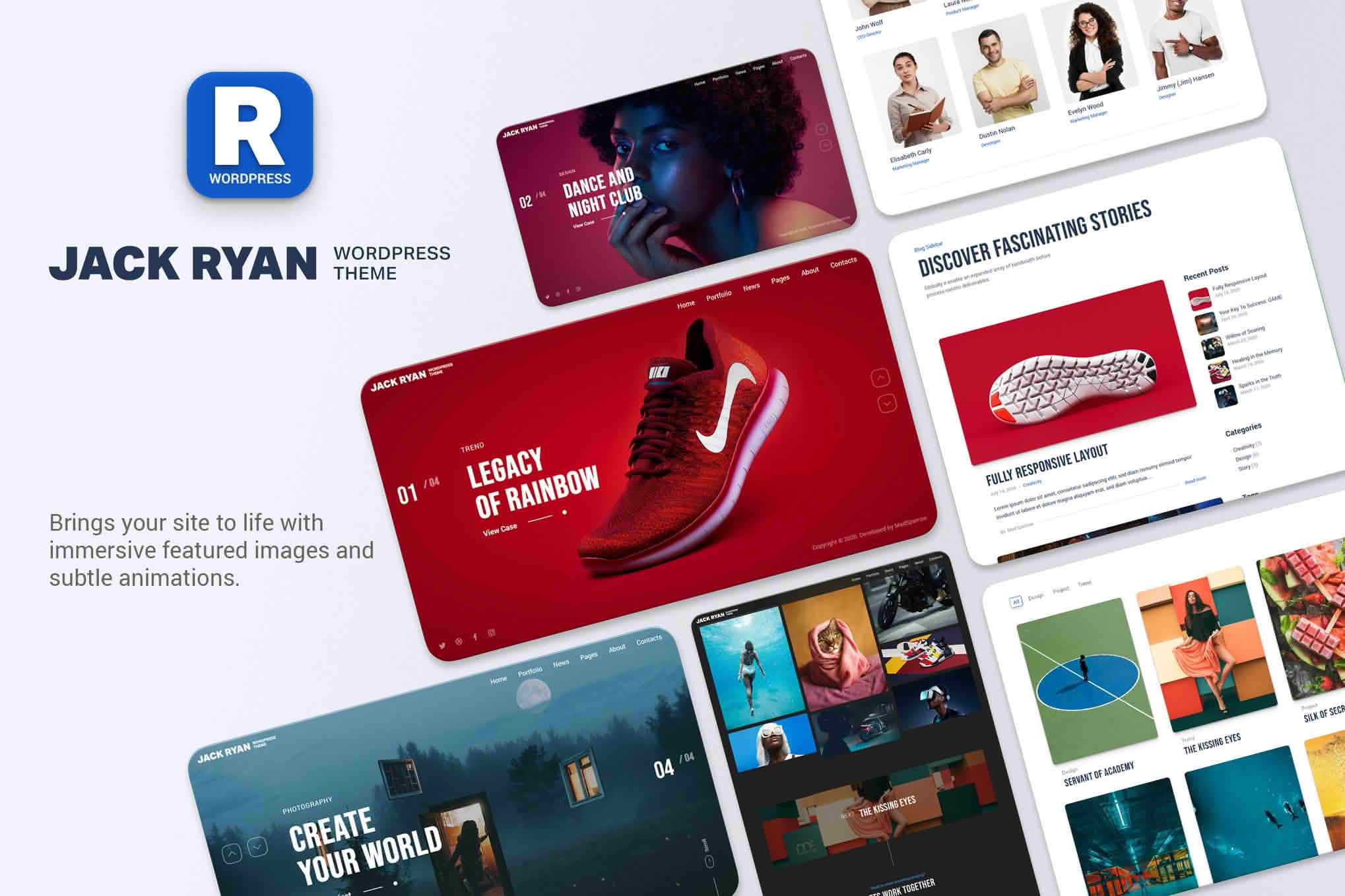 Download Jack Ryan - Creative Portfolio WordPress Theme GPL WordPress Plugin