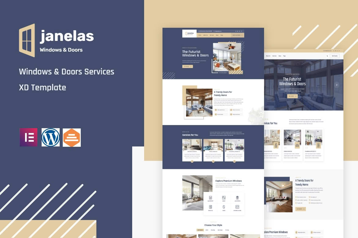 Download Janelas – Windows & Doors Services WordPress Theme GPL WordPress Plugin