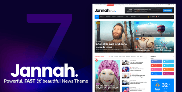 Download Jannah News - Newspaper Magazine News AMP BuddyPress GPL WordPress Plugin