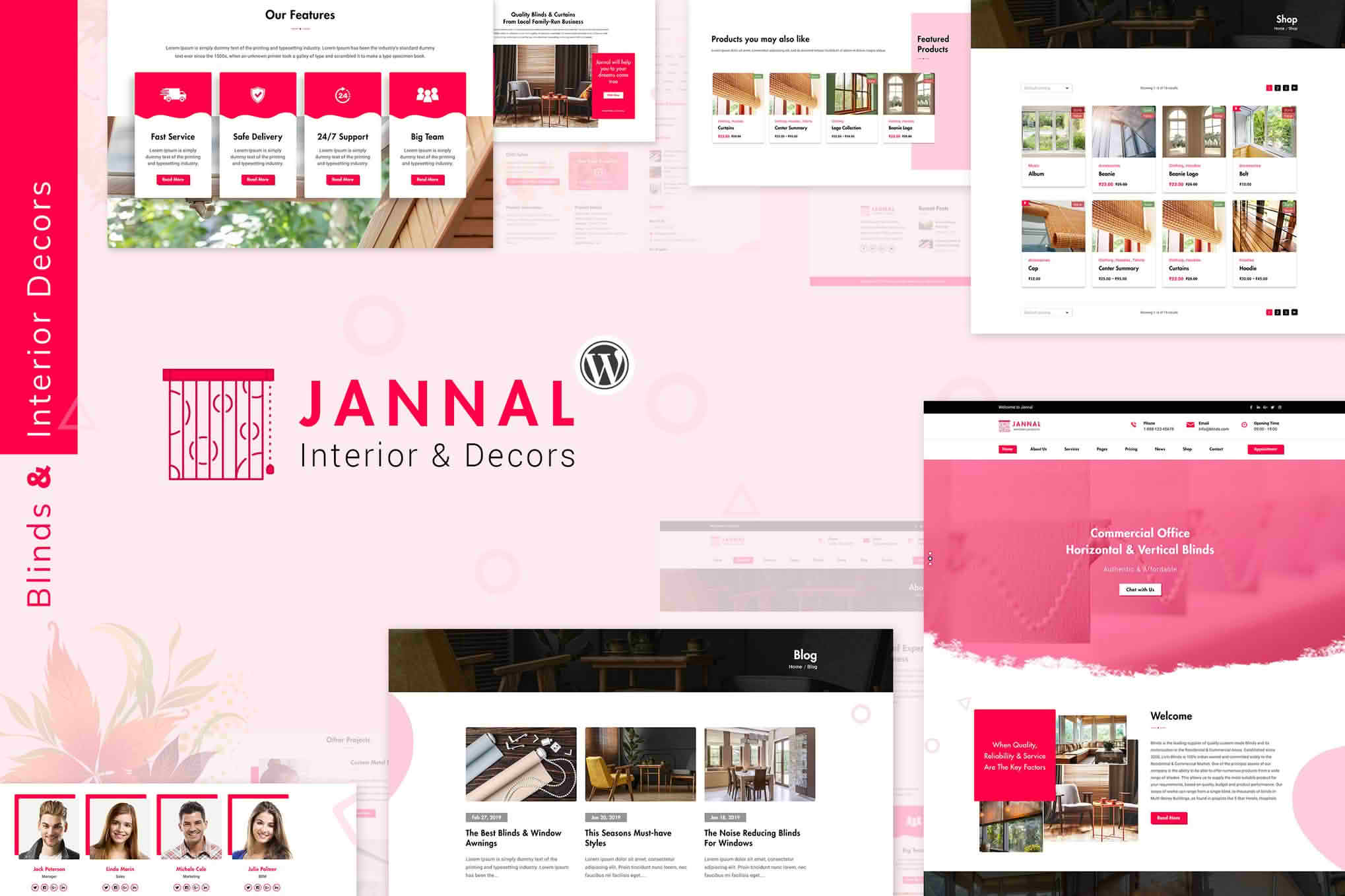 Download Jannal - Curtains & Doors WordPress Theme GPL WordPress Plugin