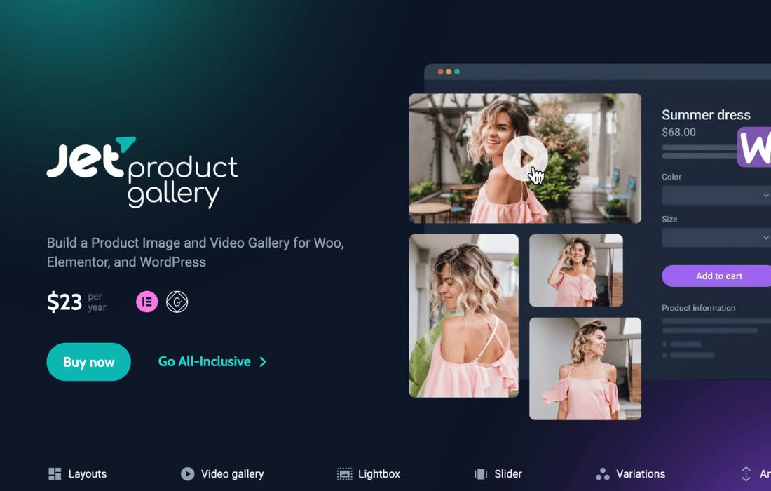 Download JetProductGallery For Elementor