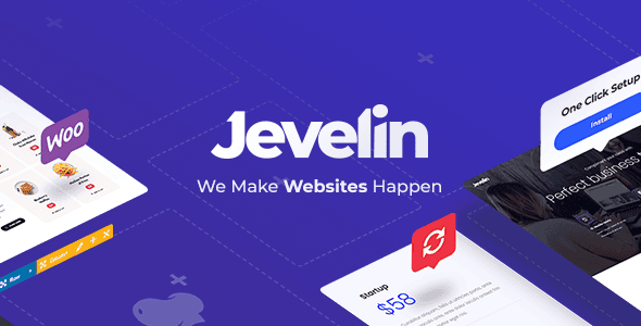 Download Jevelin | Multi-Purpose Responsive WordPress AMP Theme GPL WordPress Plugin