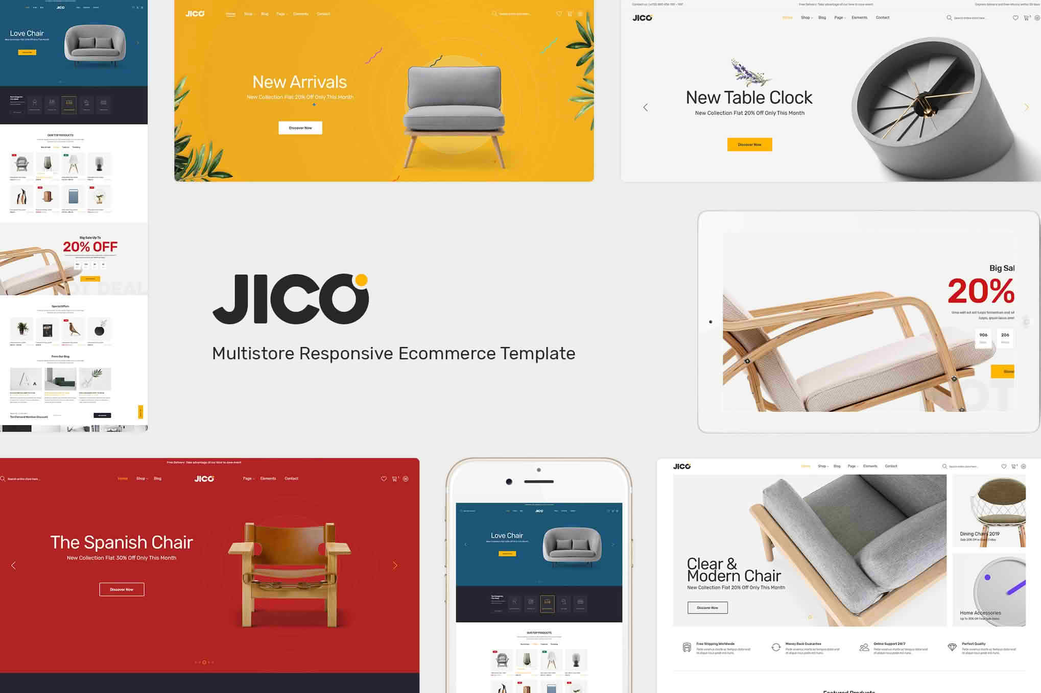 Download Jico - Furniture & Home Decor for WooCommerce WordPress GPL WordPress Plugin