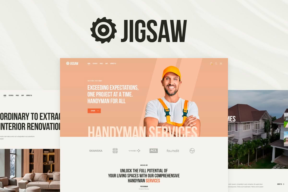 Download Jigsaw - Building & Construction WordPress Theme GPL WordPress Plugin