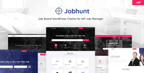 Download Jobhunt - Job Board WordPress theme for WP Job Manager GPL WordPress Plugin