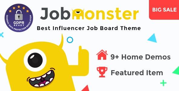 Download Jobmonster - Job Board WordPress Theme GPL WordPress Plugin