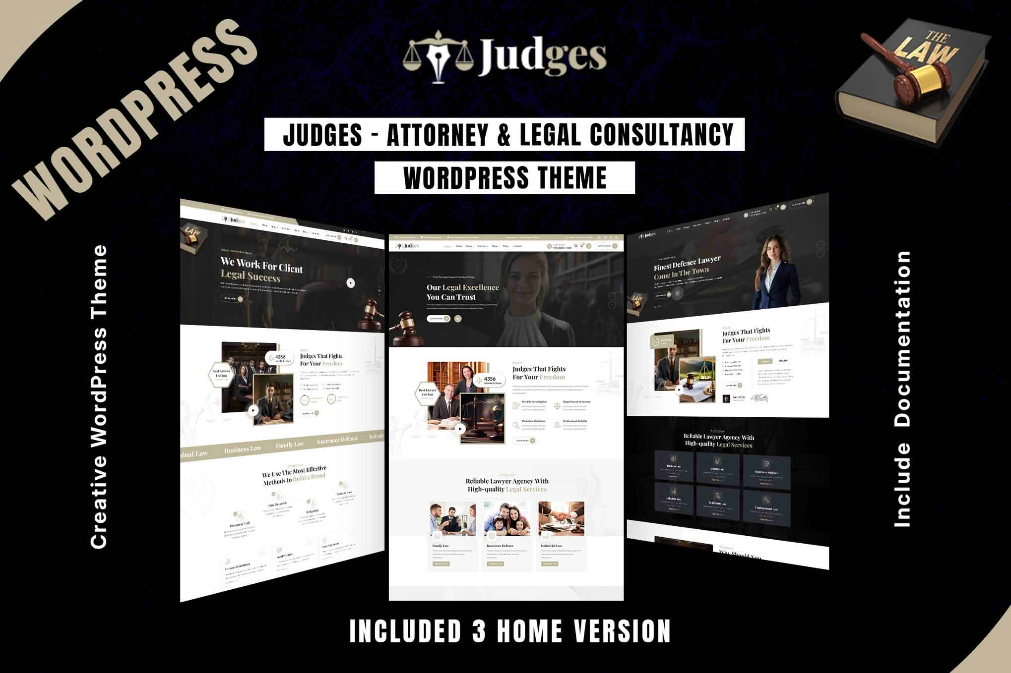 Judges - Attorney & Legal WordPress Theme