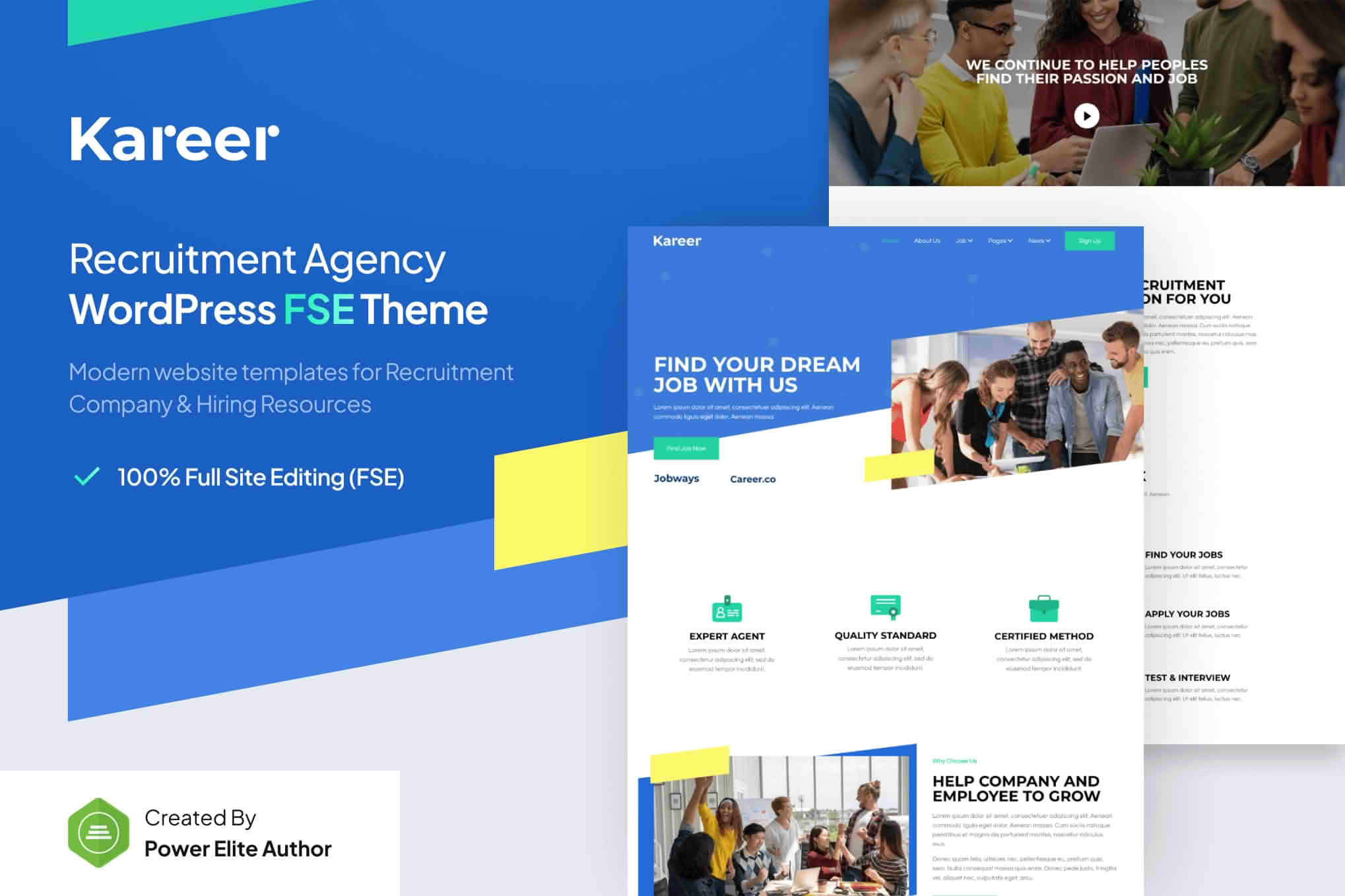 Download Kareer – Human Resource & Recruitment Agency FSE WordPress Theme GPL WordPress Plugin