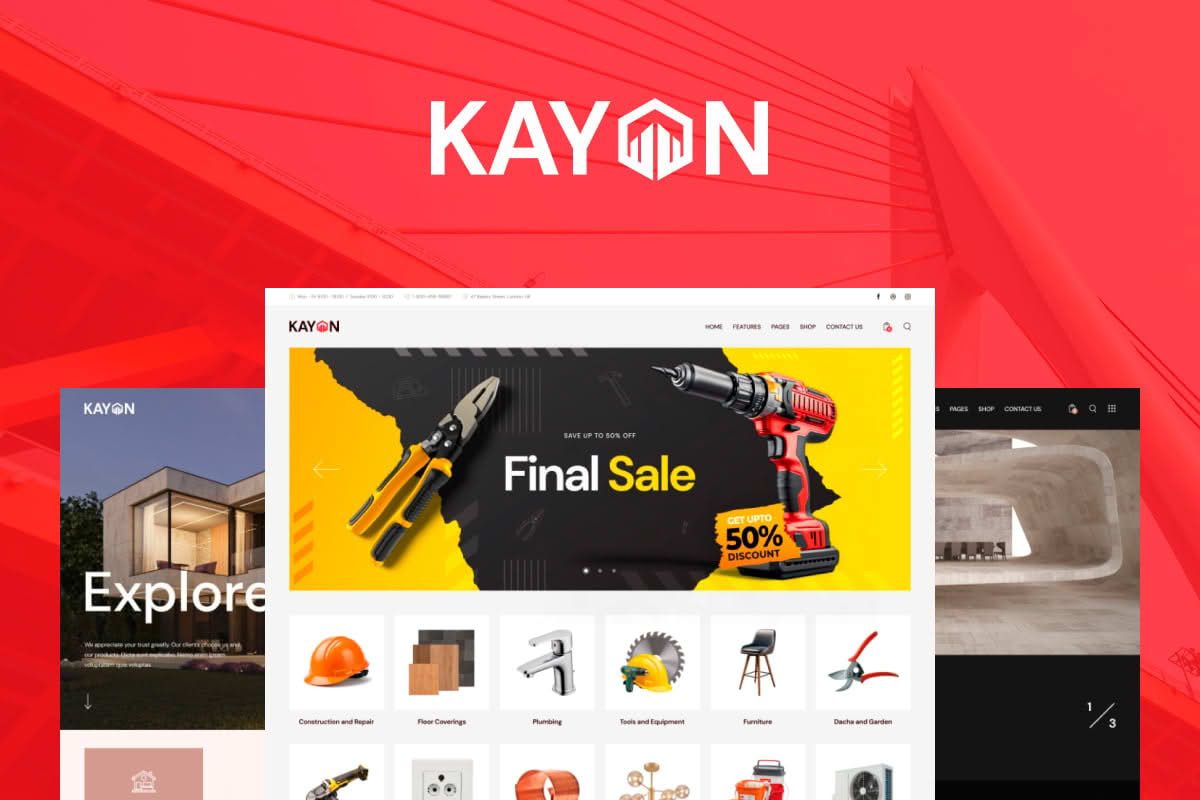 Download Kayon - Building & Construction WordPress Theme GPL WordPress Plugin