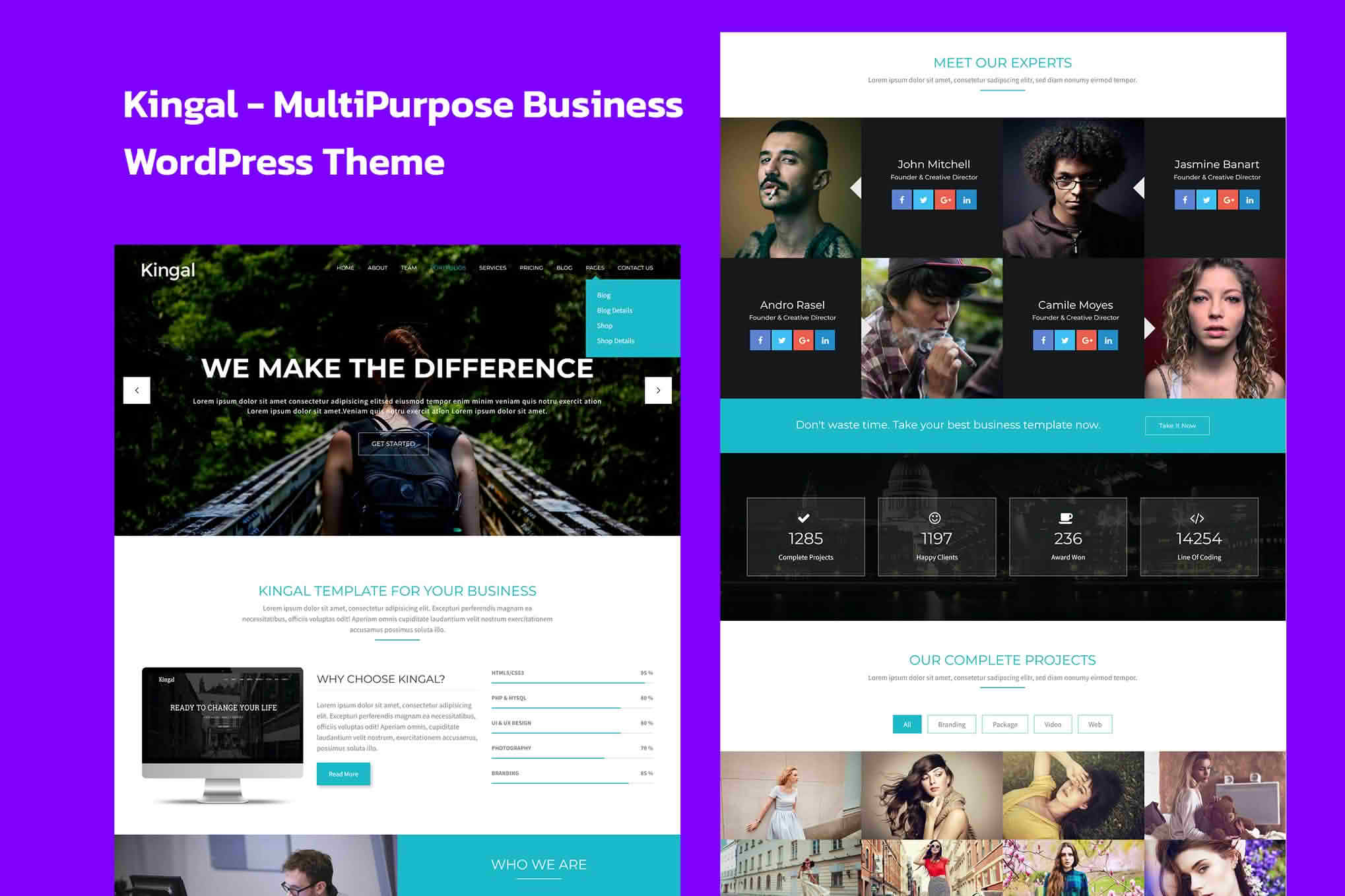 Download Kingal - MultiPurpose WordPress Theme GPL WordPress Plugin