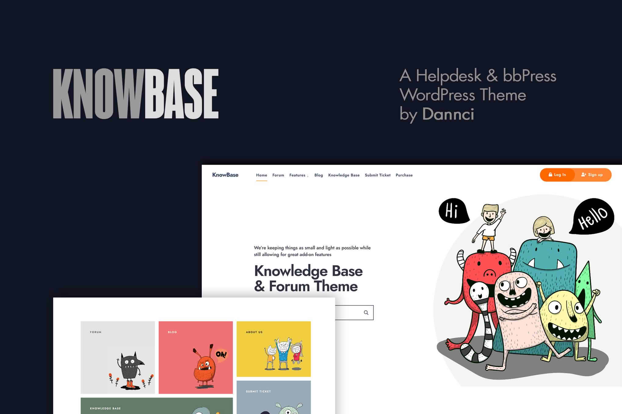 Download KnowBase - A Helpdesk & bbPress WordPress Theme GPL WordPress Plugin