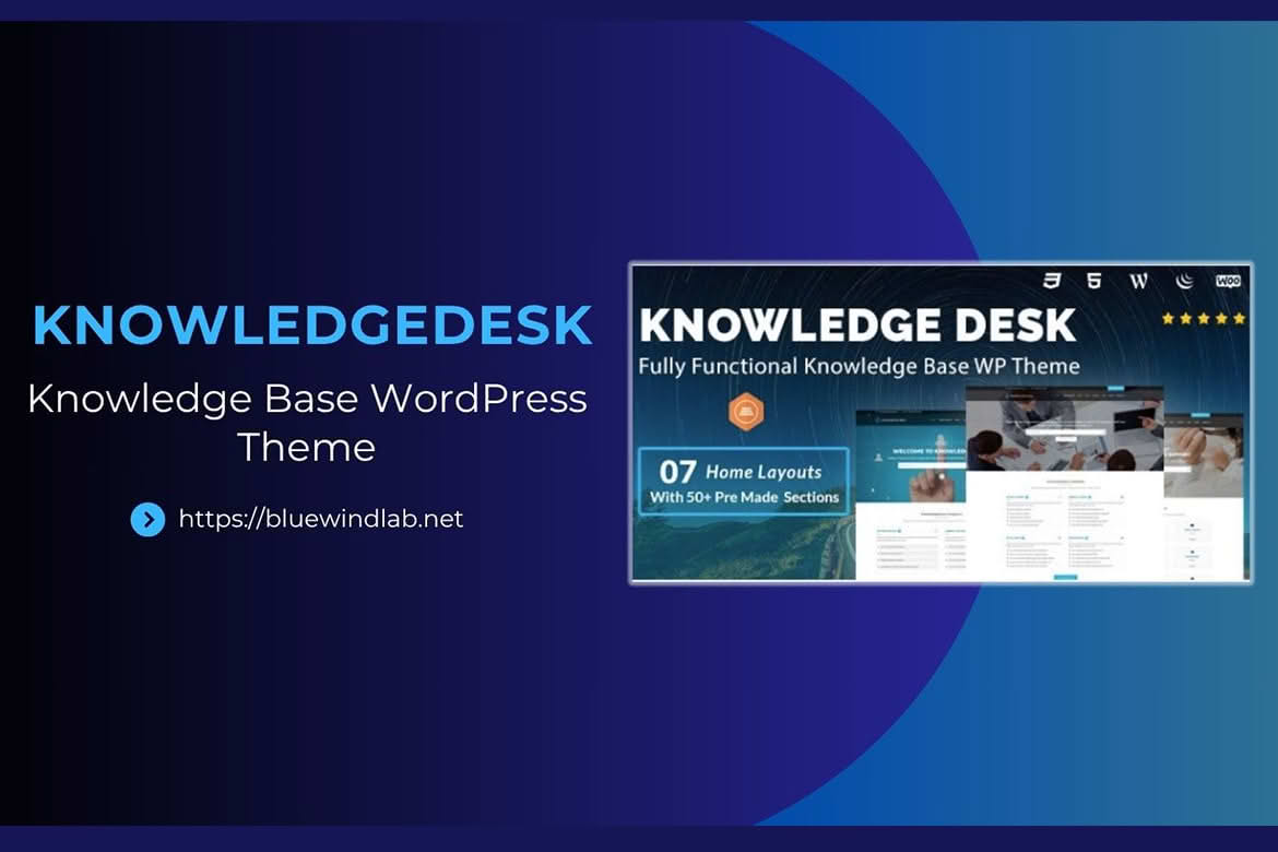 Download Knowledgedesk - Knowledge Base WordPress Theme GPL WordPress Plugin
