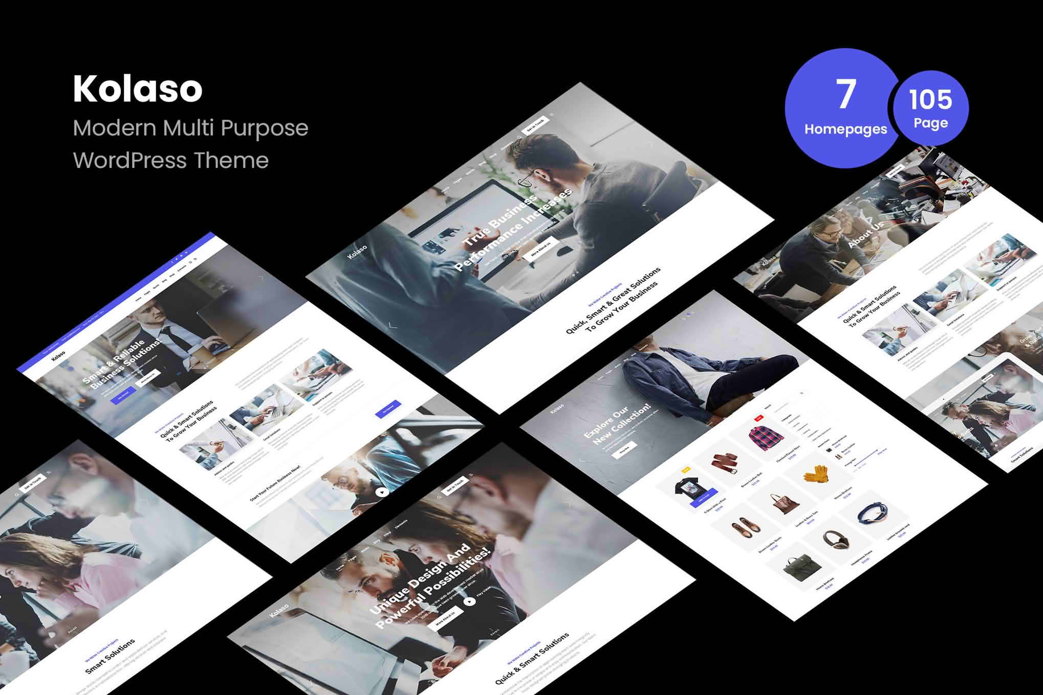 Download Kolaso - Modern Multi-Purpose WordPress Theme GPL WordPress Plugin