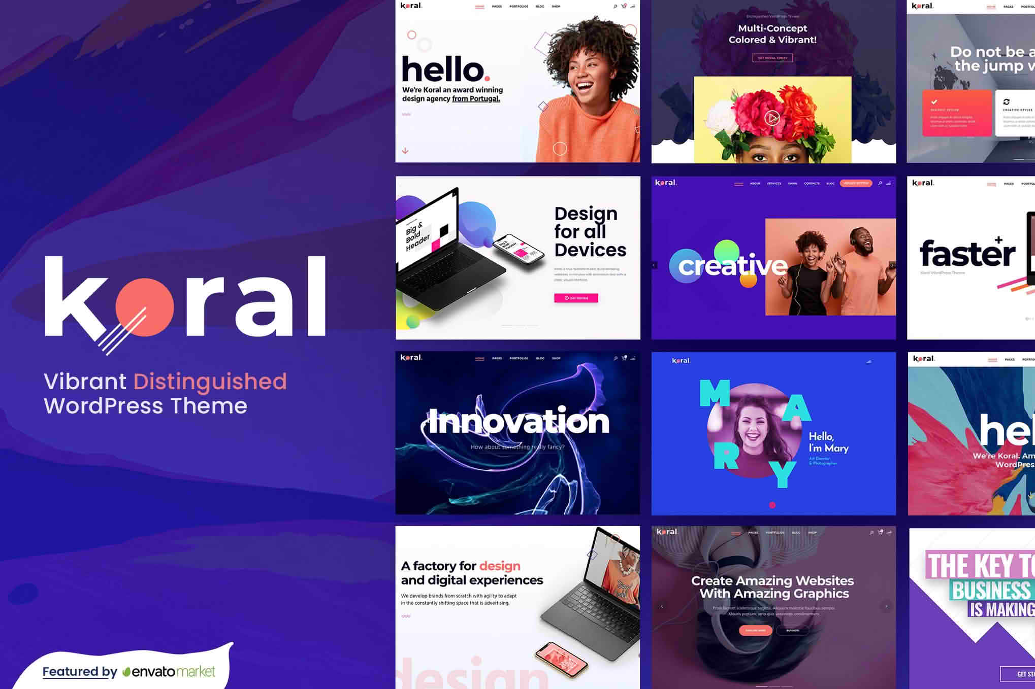 Download Koral - Multi-Concept WordPress Theme GPL WordPress Plugin