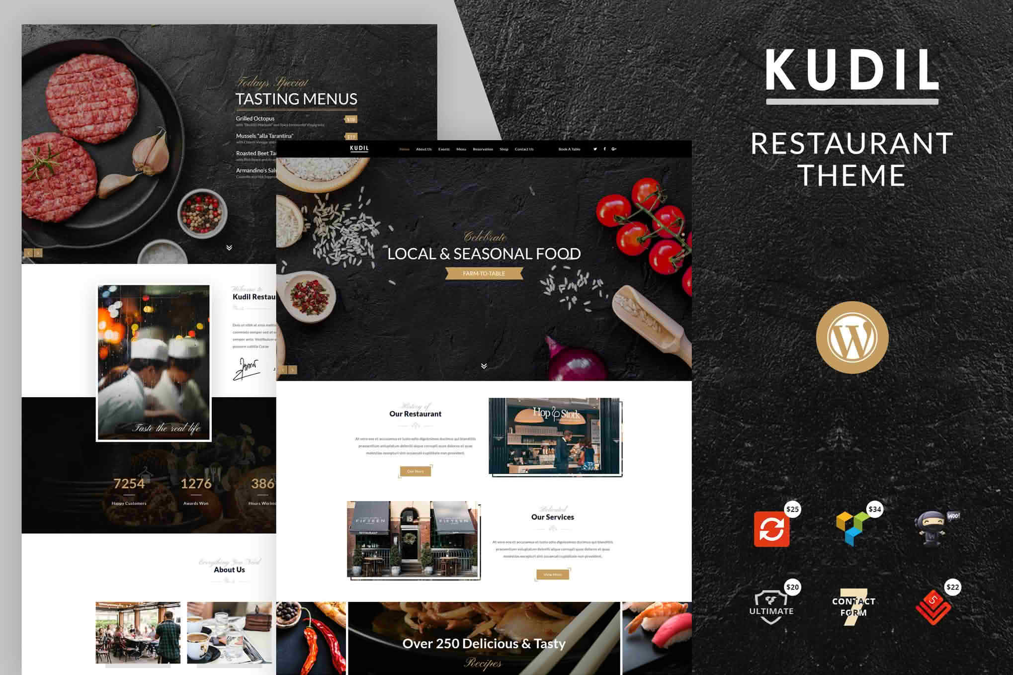 Download Kudil | Restaurant & Food Delivery Theme GPL WordPress Plugin