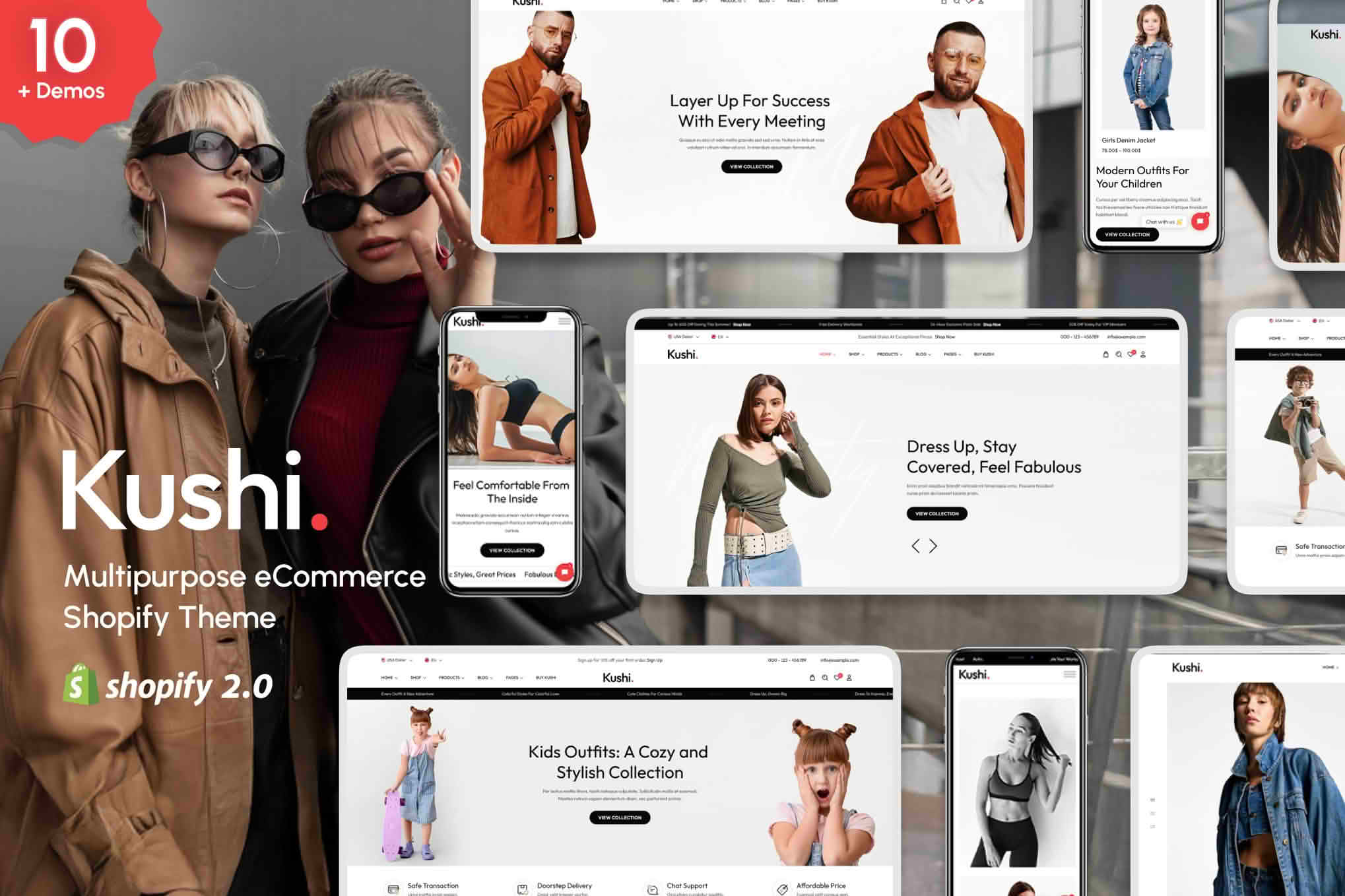 Download Kushi - Fashion Shop WooCommerce Theme GPL WordPress Plugin