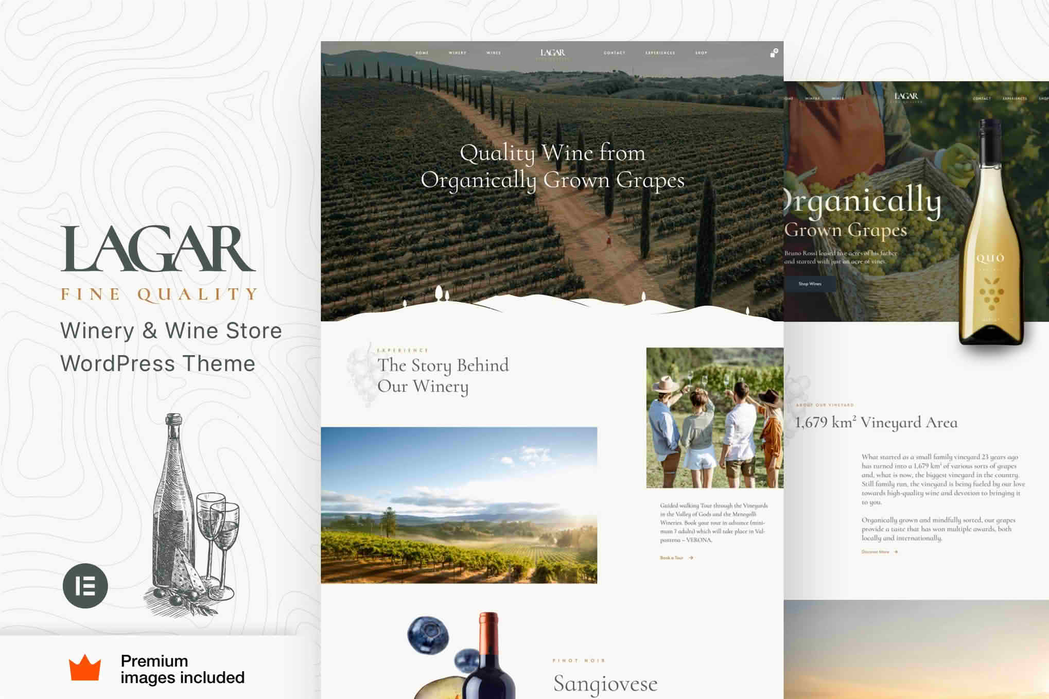 Download Lagar -  Winery Wine Shop GPL WordPress Plugin