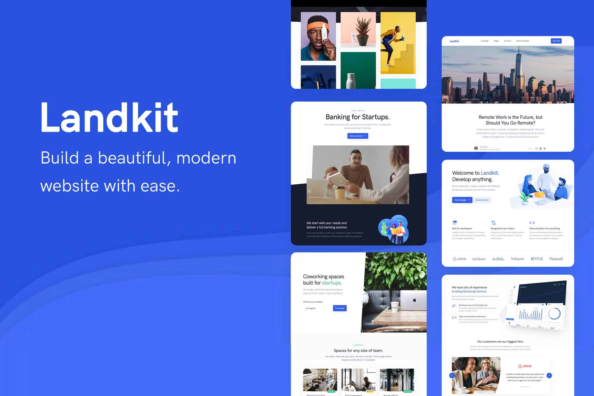 Download Landkit - Multipurpose Business WordPress Theme GPL WordPress Plugin