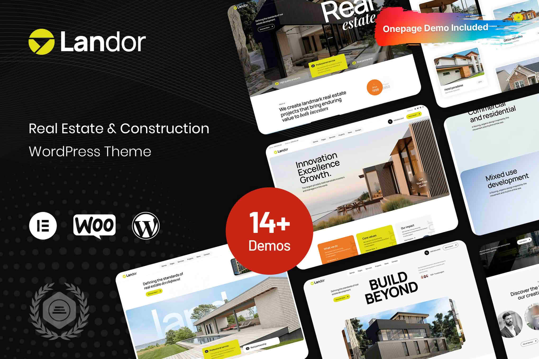 Landor - Real Estate & Construction Group Theme
