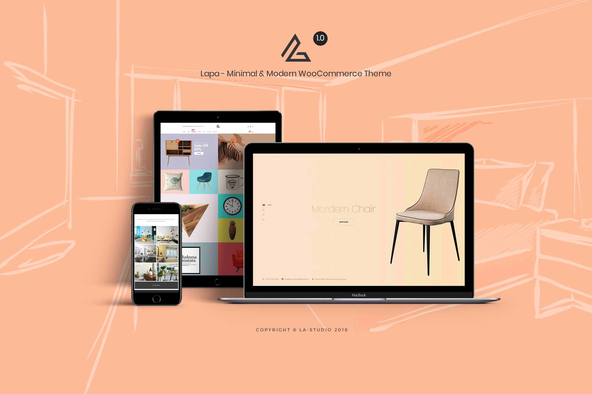 Download Lapa - Minimal & Modern WooCommerce Theme GPL WordPress Plugin