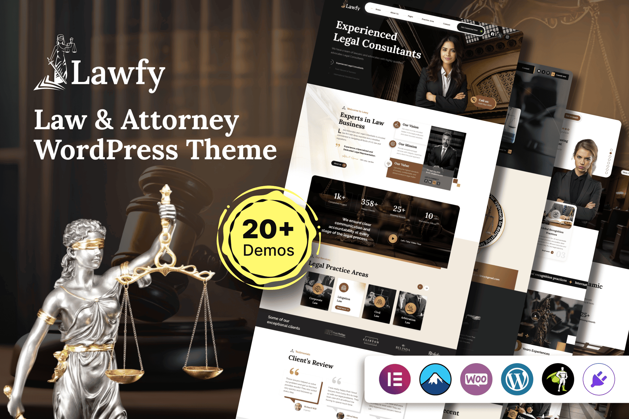 Download Lawfy - Law WordPress Theme GPL WordPress Plugin