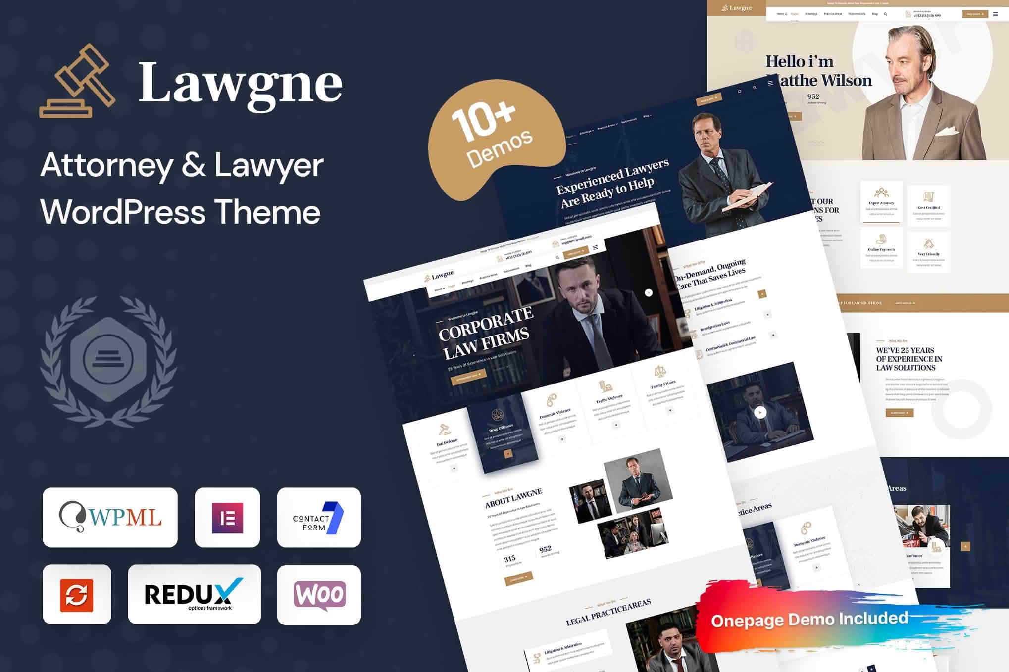 Download Lawgne - Law & Lawyer WordPress Theme GPL WordPress Plugin