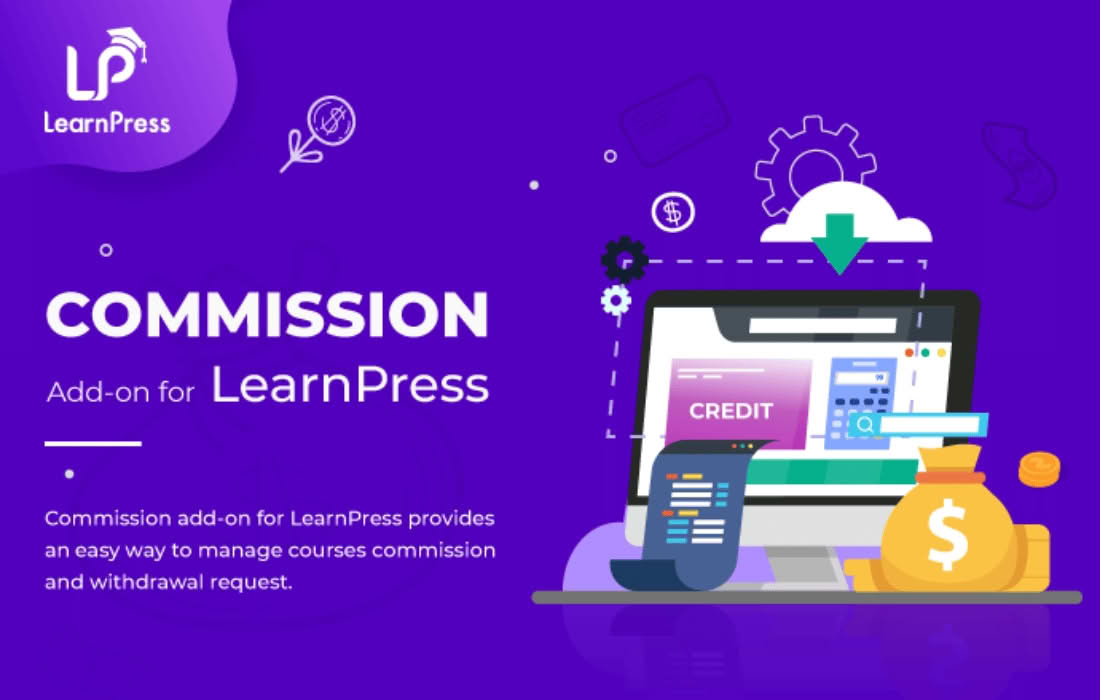 Download LearnPress Commission Add-on