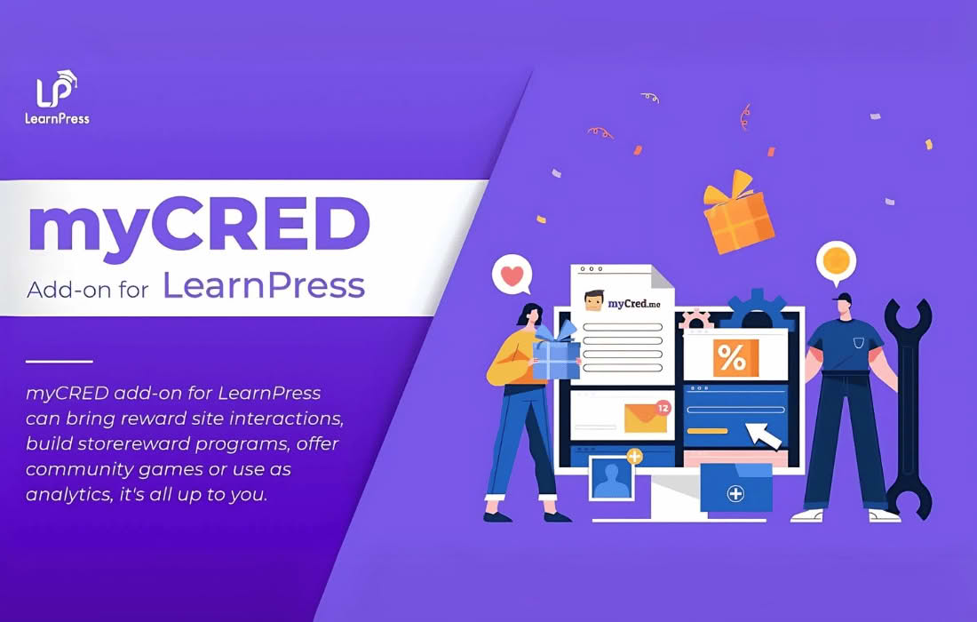 Download LearnPress myCRED Add-on