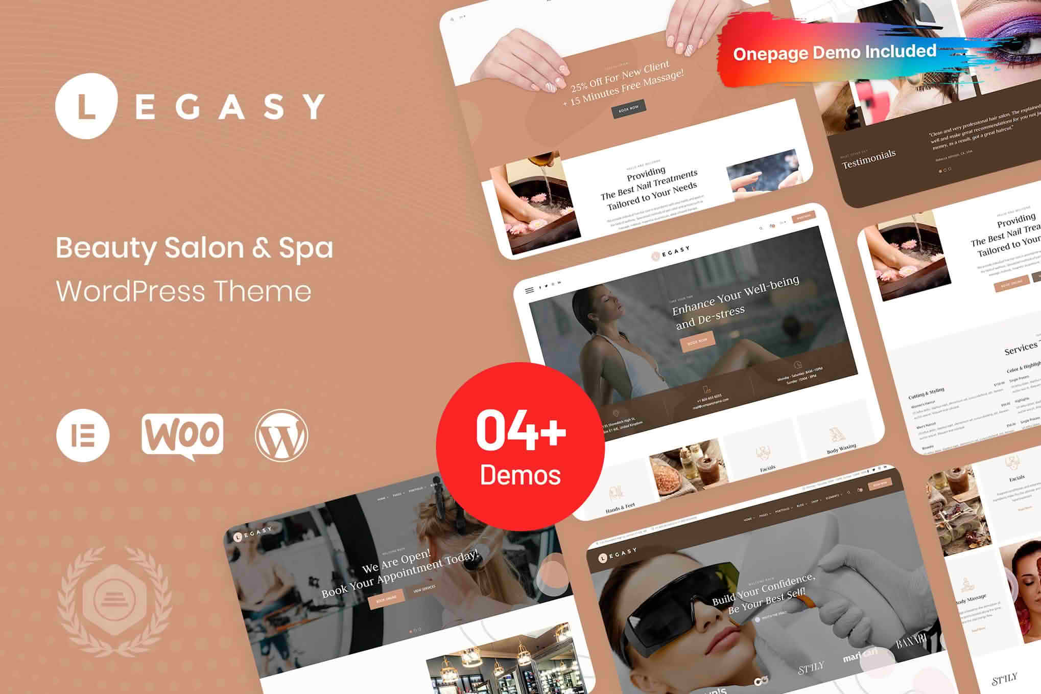 Download Legasy - Beauty & Spa WordPress Theme GPL WordPress Plugin