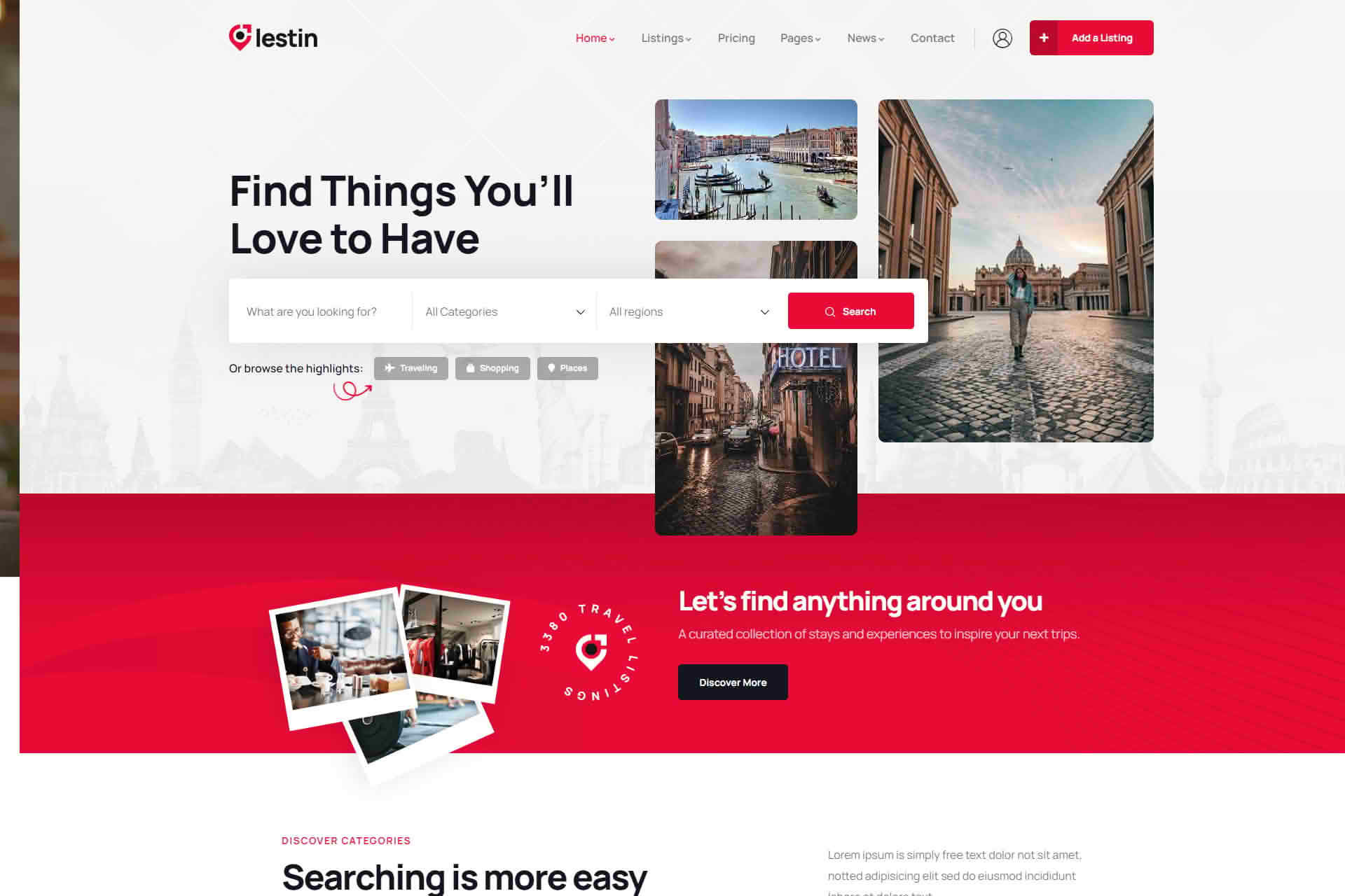 Download Lestin - Directory Listing WordPress Theme GPL WordPress Plugin