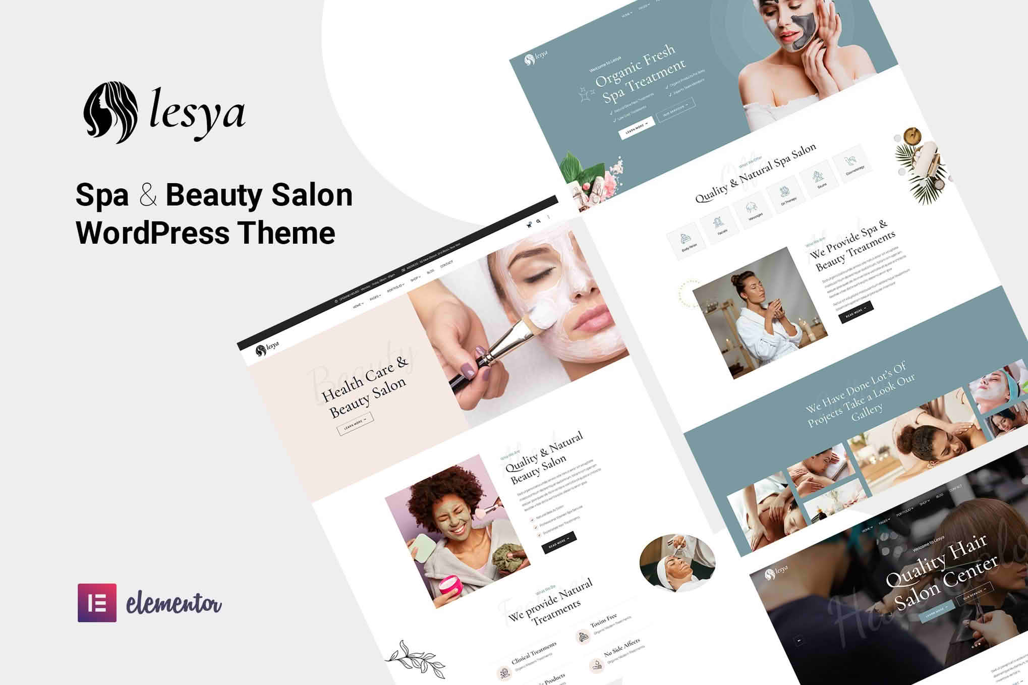 Download Lesya - Beauty Salon & Spa WordPress Theme GPL WordPress Plugin