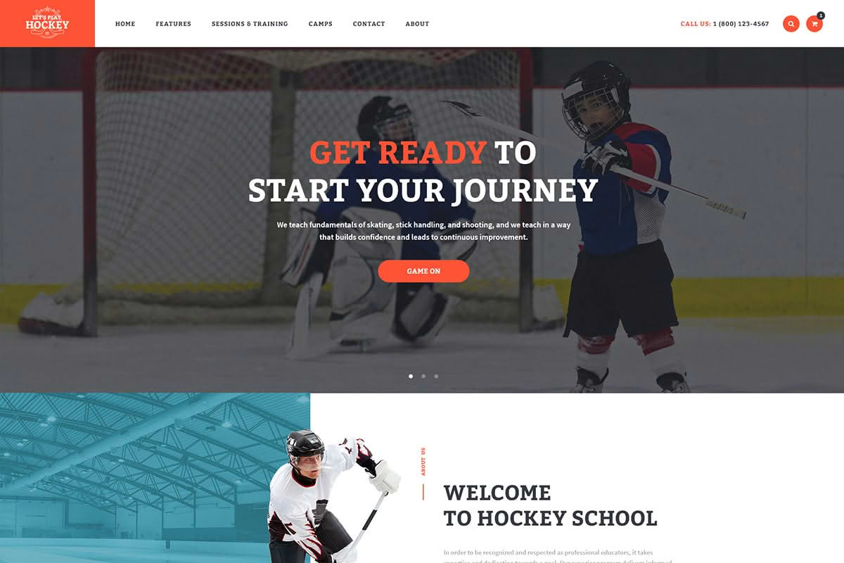 Download Let's Play | Hockey School & Winter Sports WordPress Theme GPL WordPress Plugin