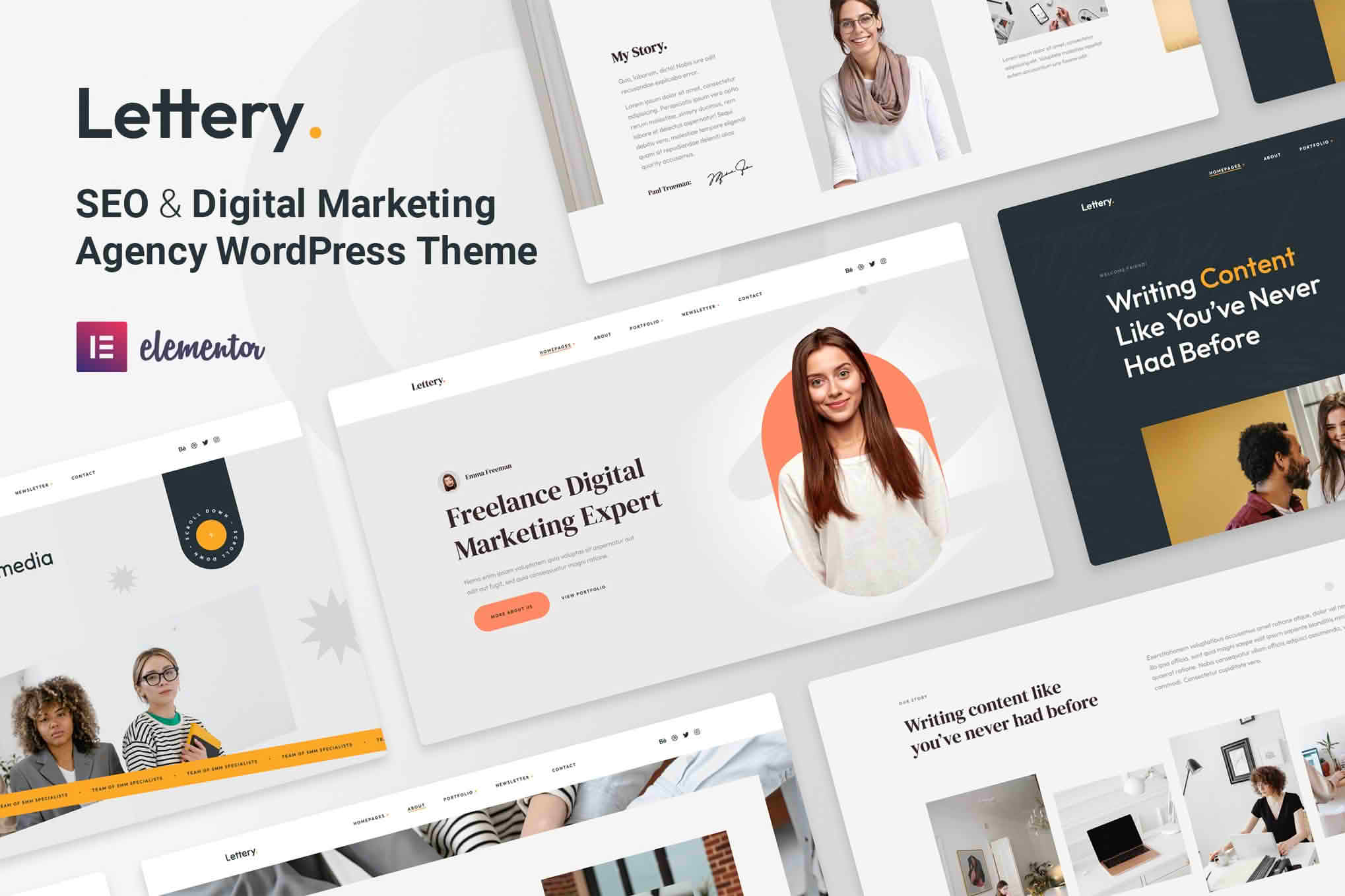 Download Lettery - Digital Agency WordPress Theme GPL WordPress Plugin