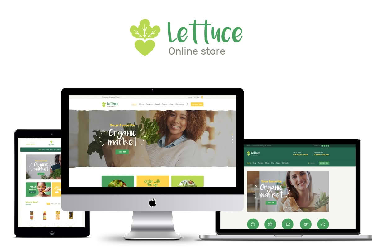 Download Lettuce | Organic Food & Eco Online Store Products WordPress Theme GPL WordPress Plugin
