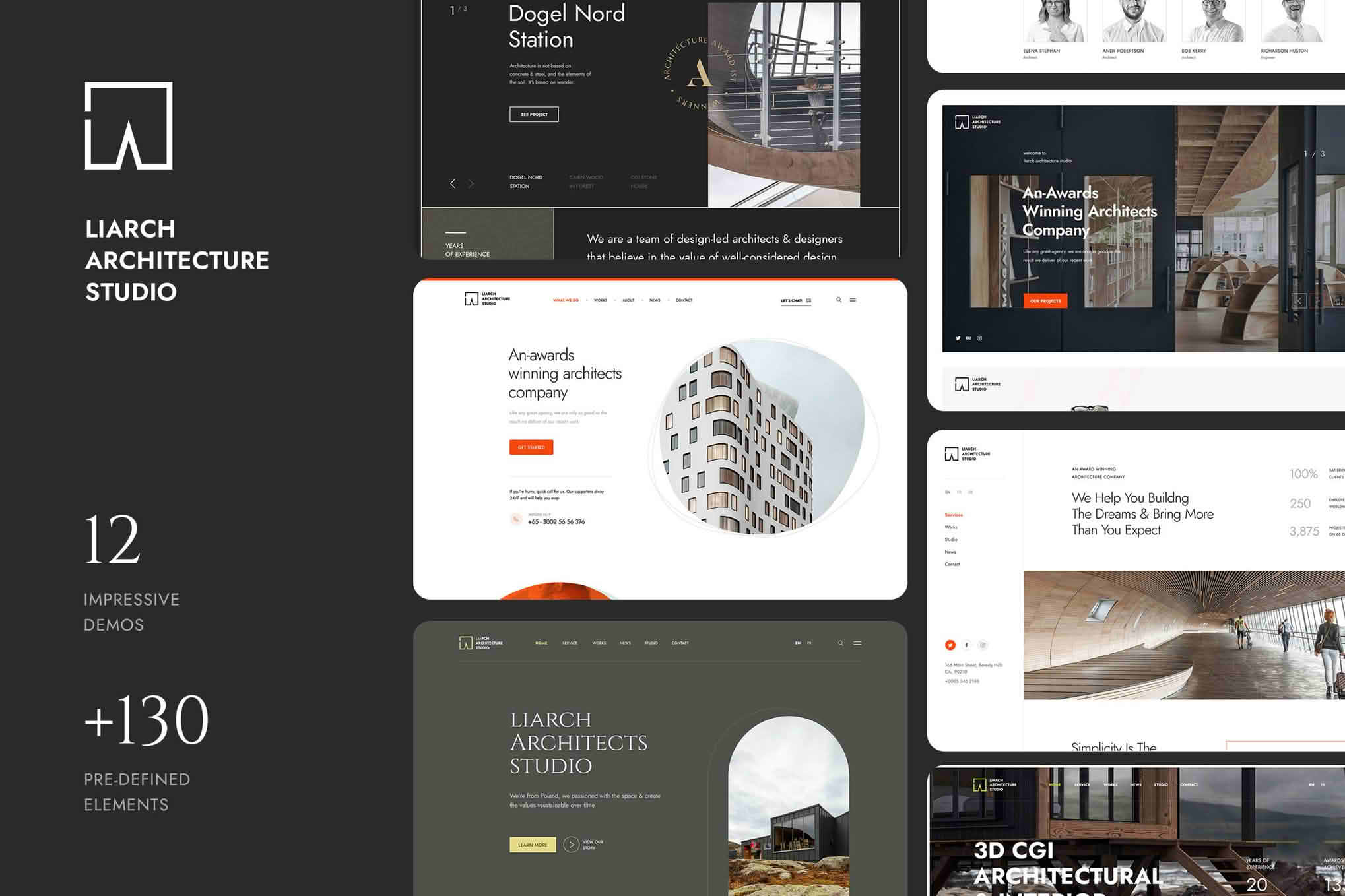 Download Liarch - Architecture & Interior WordPress Theme GPL WordPress Plugin