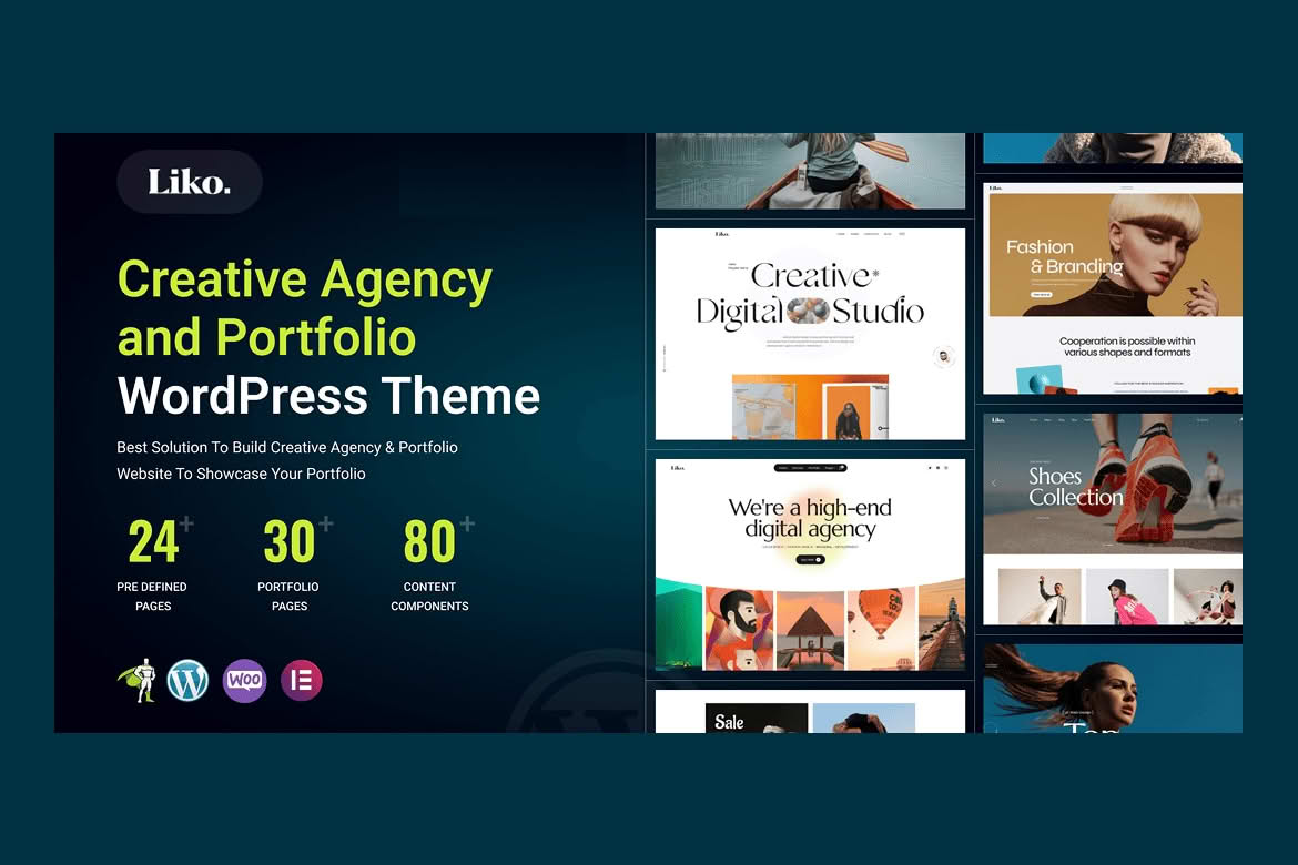 Download Liko - Creative Agency & Portfolio WordPress Theme GPL WordPress Plugin